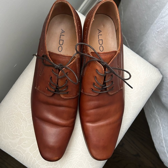Men’s Aldo Bocelli Oxford shoes, size 11 Recently leather oiled & in great shape - Picture 4 of 6